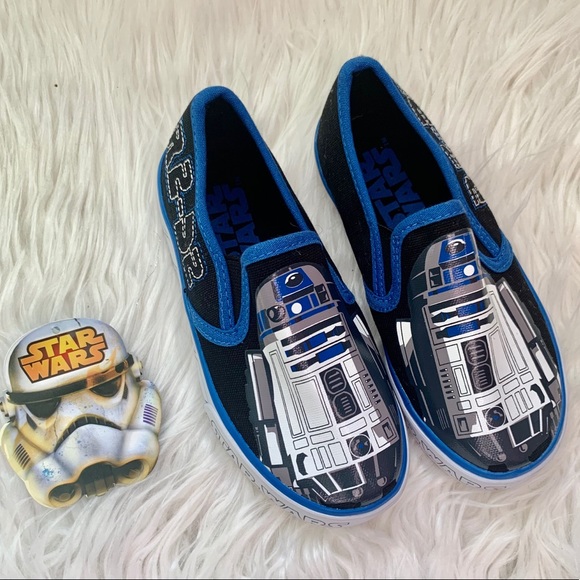Disney Other - R2D2 StarWars Slip On Sneakers
